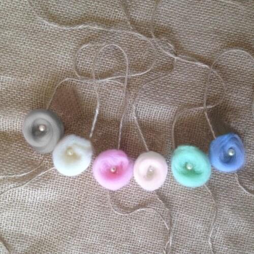 5 pcs/lot) Cute Baby Wool Headband Solf Hairband Infant Girl Hair Accessories Elegant Headband Newborn Photography Prop