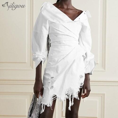 Ailigou Fashionable Shirt Dresses