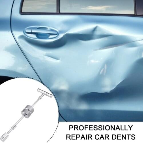 Automobile Car Paintless Body Dent Removal Puller Suction Cup T Bar Repair Tool Portable Car Dent Repair Tool Quick Easy Repair