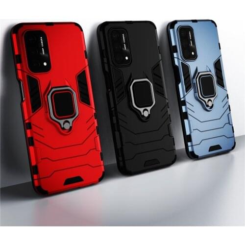 Armor Shockproof Coque For OPPO A93 5G Case Car Magnetic Holder Protective Ring Cover For Oppo A93 5G oppoa93 6.5" PCGM00 Funda
