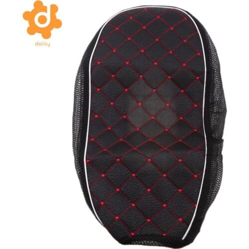 Black Motorcycle Electric Car Scooter Waterproof Seat Cushion Cover M