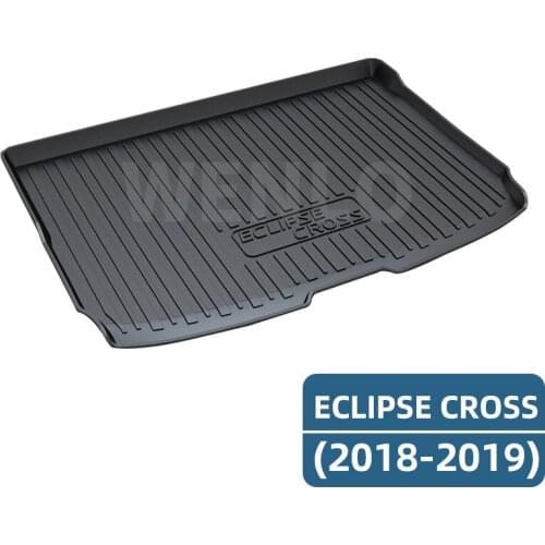 For Mitsubishi ECLIPSE CROSS OUTLANDER 5 Seats PAJERO 2011 2019 Trunk Mats Rear Car Cargo Liner Tray Pads Auto Interior Covers