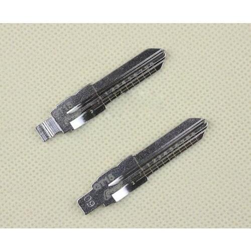 GT15 Engraved Line Key Blade For Fiat Palio Ferrari Scale Shearing Teeth Cutting Key Blank 2 IN 1 (No 60)