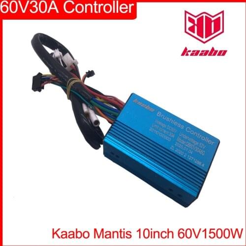 Mantis10 60V30A Controller 30A Sine Wave Hall Control Board for Kaabo Mantis 10inch 60V 18.2Ah 1500W Motor Electric Scooter