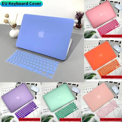 Matte Laptop Case For MacBook Air Pro M1 13 inch Case A2179 A2337 A1466 Case New Pro M1 13 A2289 A2338 2020 Cover With Touch Bar
