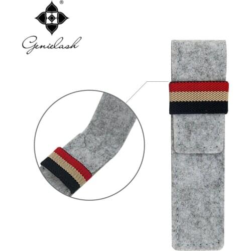 Small Felt bags for 1pc Eyelash tweezer Good Protection tools for eyelash tweezers high quality eyelash extension tweezer bags