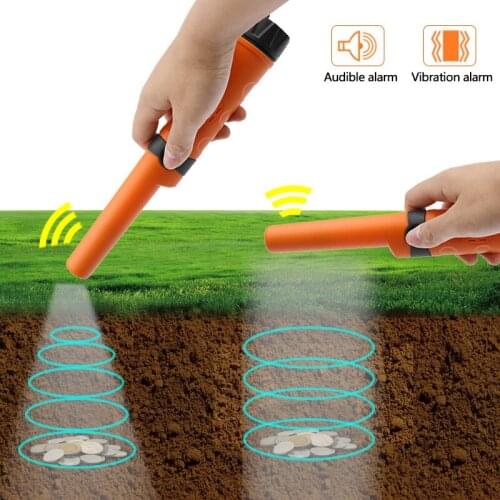 2021 NEW Pro Pinpointing Metal Detector GP-pointer Waterproof Handheld Metal Detector Positioning Rod Detector Static Alarm