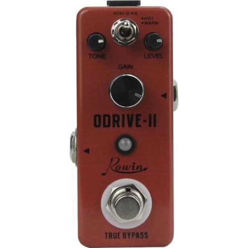NEW Mini Pedal Overdrive Guitar Effect Metal Shell with True Bypass