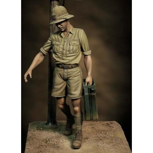 New Unassembled 1/35 ancient stand man with Can (NO BASE ) Resin Figure Unpainted Model Kit