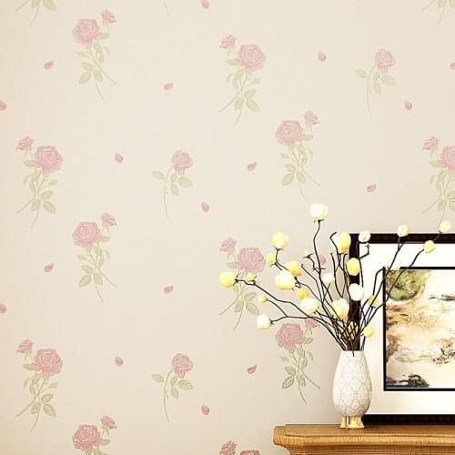 Beibehang flowers Wall Papers Home Decor Mural Wallpaperfor Rolls For Living Room Wall Covering flooring-paper papel parede roll