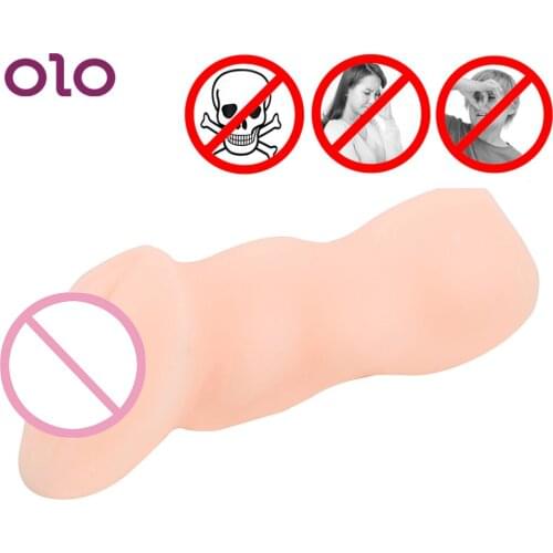 OLO Aircraft Cup Male Masturbation Artificial Vagina Soft Tight Pussy Sex Toys for Men Erotic Adult Products