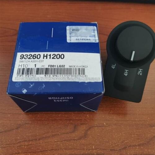 Genuine 4WD Switch Four-Wheel four-wheel drive switch two-drive switch knob for h-yundai Terracan 2001-2006 93260H1200