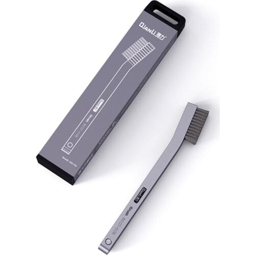 QianLi iBrush DS1102 Superfine Steel Wire Brush Cleaning Polishing Glue Removing for iPhone Motherboard CPU PCB Soldering Repair