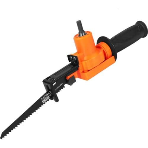 Reciprocating Saw Attachment Adapter Change Electric Drill Into Reciprocating Saw for Wood Metal Cutting