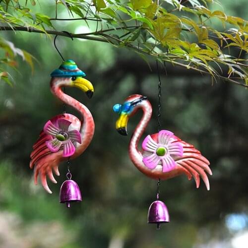 Handmade Bird Wind Chime Wall Window Door Wind Bell Glass Bells Window Decor Hanging Ornaments Garden Decoration Crafts
