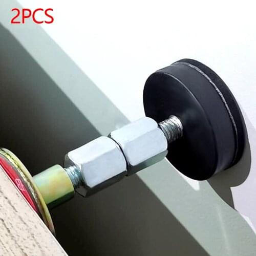 2pcs Adjustable Threaded Bed Frame Fixator Anti-Shake Tool Door Bed Headboard Stoppers Wall Bedside Anti-swaying Stabilizer