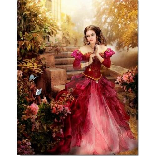 Diamond Painting Full New Arrival beauty heart of the duchess Diamond Embroidery Diamond Mosaic Sale Picture Of Rhinestones