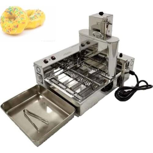 Automatic Donut Fryer Electric Donut Making Machine Bakery Catering Industry Commercial Donut Machine