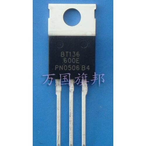 Free Delivery. Triode BT136 600 e bidirectional thyristor 220 size