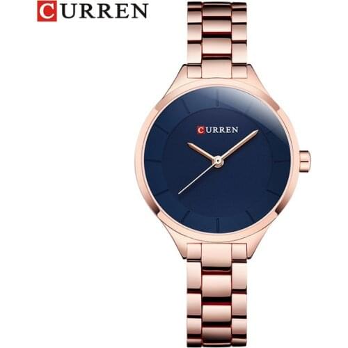 CURREN Gold Watch Women Watches Ladies Creative Steel Womens Bracelet Watches Female Clock Relogio Feminino Montre Femme