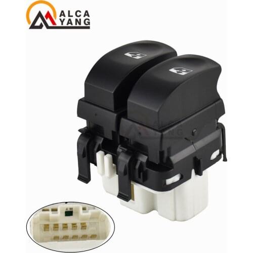For Renault Clio III Modus Twingo II 2005 2006 2007 2008 2009-2019 Orange light Power Window Switch Control Button 8200214943