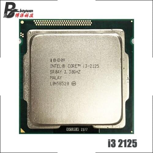 Intel Core i3-2125 i3 2125 3.3 GHz Dual-Core CPU Processor 3M 65W LGA 1155