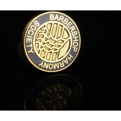 Customized 3D badge with a great discount on the most popular round metal badge