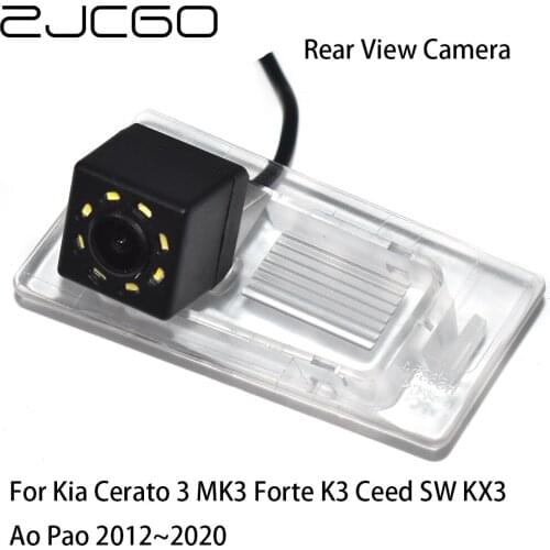 ZJCGO CCD HD Car Rear View Reverse Back Up Parking Waterproof Camera for Kia Cerato 3 MK3 Forte K3 Ceed SW KX3 Ao Pao 2012~2020
