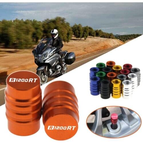 Wheel Tire Valve caps CNC Aluminum Airtight Covers For BMW R1200RT/SE Motorcycle Accessories Parts