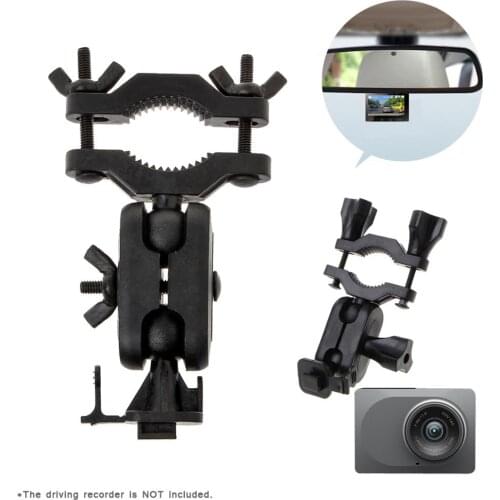 Bracket For YI Camera DVRs in Car Rearview Mirror DVR Driving Video Recorder Mount Holder For Xiaomi Yi Dash Cam Registrator