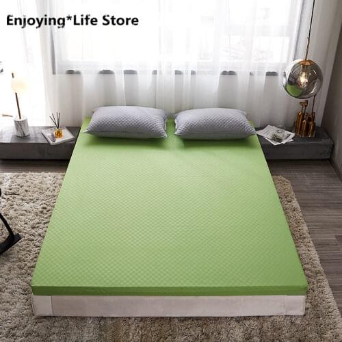 Foam Mattress 1.5m1.8m Thickened High Density and Hardened Student Dormitory Upholstered Single Double Memory Foam Hotel