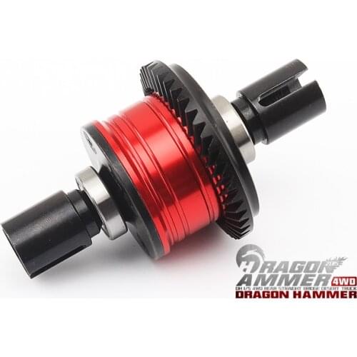 Metal spiral umbrella gear differential assembly For 1/5 scale RC FID Racing DH Dragon Hammer Desert Gas 4WD Rear Axle truck