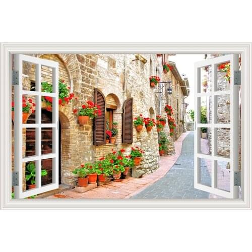 DIY 5D Diamond Painting Landscape Street Cross stitch Kits Full Drill Square Diamond Embroidery Mosaic Picture Home Decoration