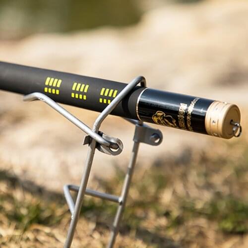 New Adjustable Bracket Fishing Rod Pole Stand Holder Fishing Tool Professional Fishing Rod Stand Holder Outdoor Accessories