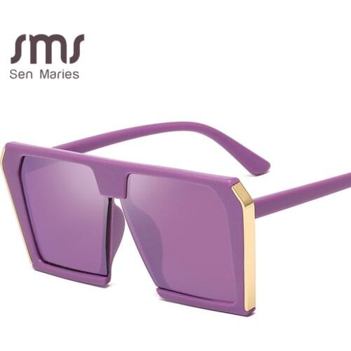 Vintage Square Sunglasses Women Fashion Brand Designer Mirror Retro Sun Glasses For Men Eyewear Shades UV400 Oculos De Sol