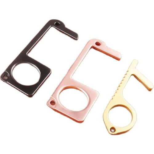 Door Opener,Germ Avoidance,Keychain Door Puller,Hygenic Button Pusher,Hands Off Risk,Touch-Free Keychain,Contactless door opener