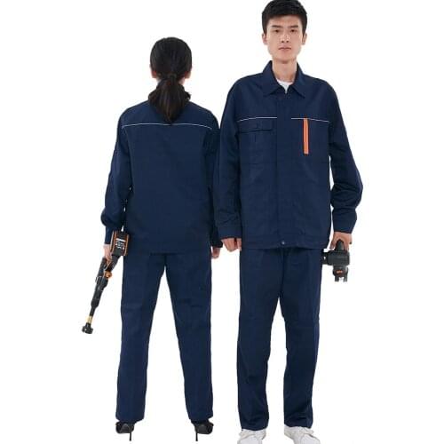 Welding suits workwear clothes men women long sleeves workmen work uniform car workshop welding suit mechanical working overalls