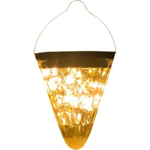 Cone Star Light Lights String Lighting Led Solar Outdoor Courtyard Waterproof LED Balcony Layout Wedding Decor Garden