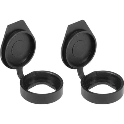 Uxcell 2 pcs Plastic Dust Cover Waterproof Caps Fit for 22mm Dia Cam Lock