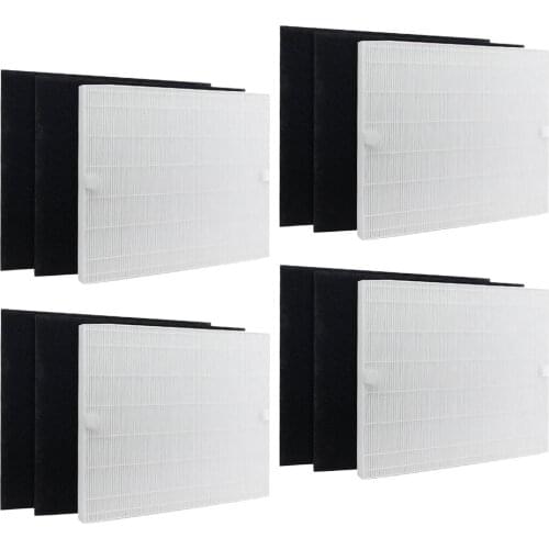 Air Purifier HEPA Filters + Carbon Filter Spare Part for Coway AP-1512HH