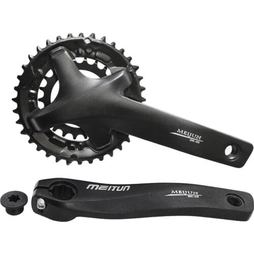 MTB Bicycle Crankset Chainrings 9/10/11 Speed 170mm 175mm Mountain Bike Integrated Crank Bicycle Chainwheel 22T 36T