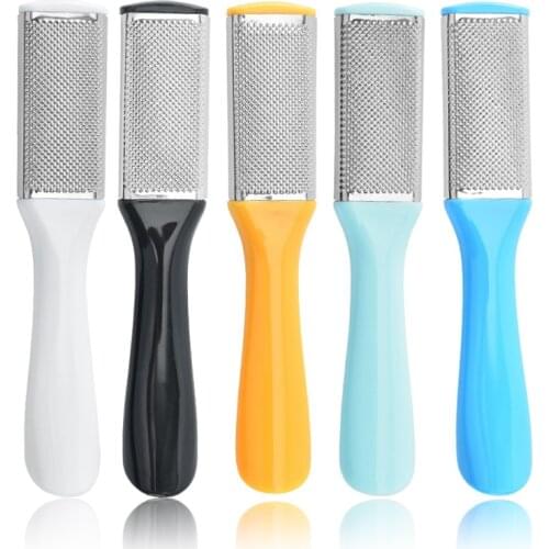 1Pcs Metal Removing Hand Foot File Heel-sided Feet Pedicure Calluses For Heels Foot Care Grinding Exfoliating Brush Tools