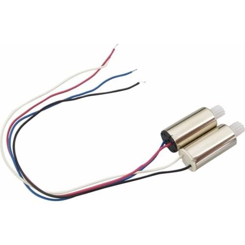 2PCS Motor for SYMA X23 X23W Aircraft Spare Parts Drone Reversing Motor