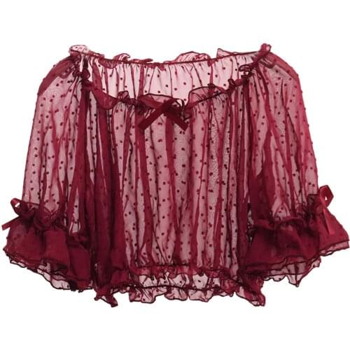 BLESSUME Transparent Blouses