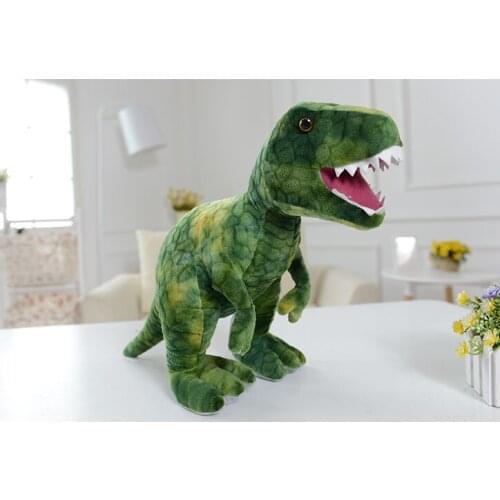 Large 55cm cartoon dinosaur tyrannosaurus plush toy doll throw pillow birthday gift b0144