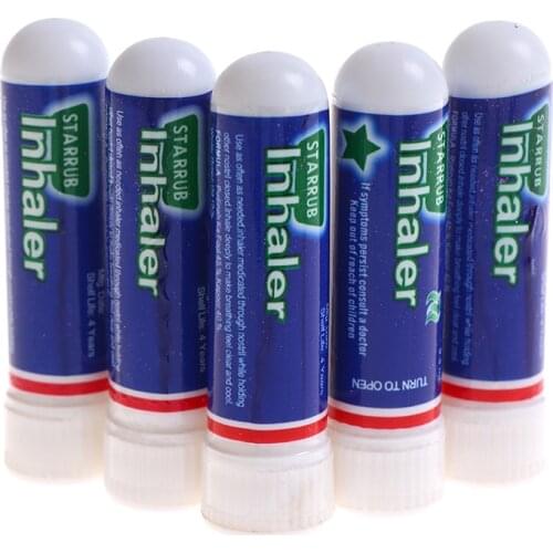 5pcs Nasal Essential Oils Rhinitis Mint Cream Nose Cool Natural Herbal Ointment