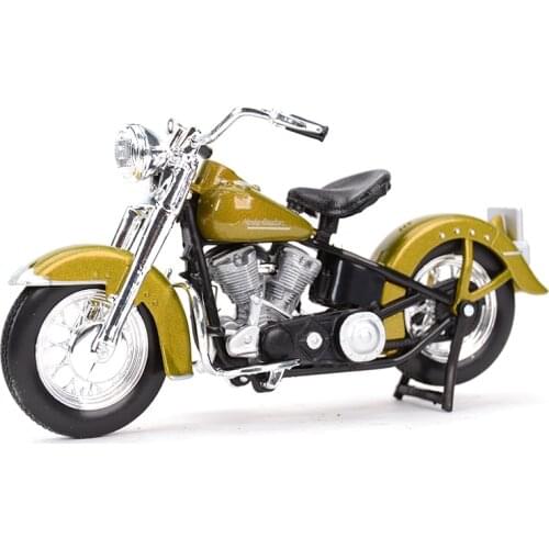 Maisto 1:18 1953 74FL HYDRA Glide Die Cast Vehicles Collectible Hobbies Motorcycle Model Toys
