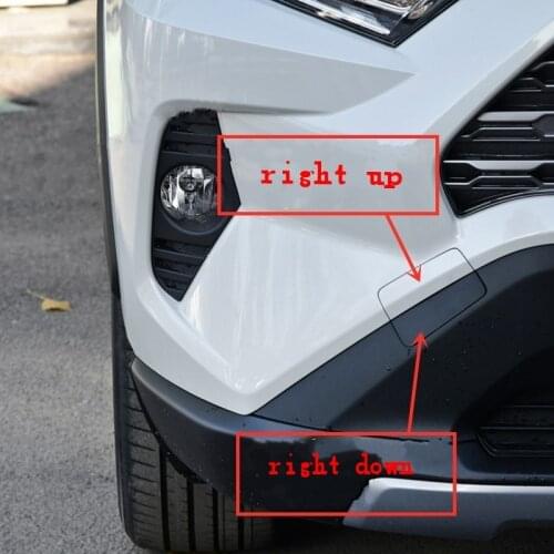 QDAEROHIVE Car front Bumper Tow Hook Cap Cover Fit for toyota RAV4 2020 2021