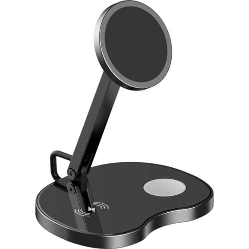 3-in-1 Magnetic Wireless Charger for iPhone 12 Series/IWatch/,Replacement for Apple Charger