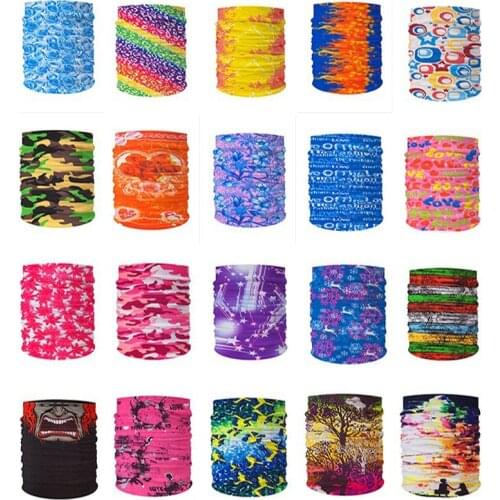 Summer Bicycle Headband Windproof Bandana Mask Men Women Magic Scarf Cycling Sport Bandana Neck Sport Bandage Mens Headband